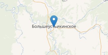 Mapa Bolsheustikinskoye