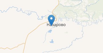Mapa Nazarovo (Krasnoyarskiy krai)