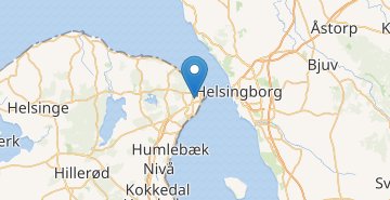 Mapa Helsingor