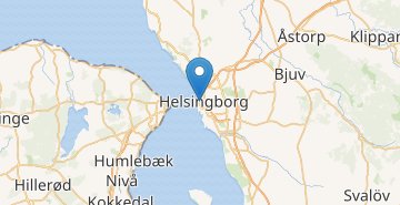 Mapa Helsingborg