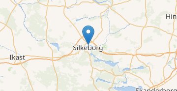 Zemljevid Silkeborg