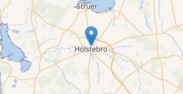 Mapa Holstebro