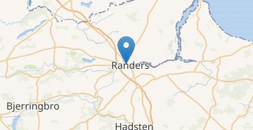 Mapa Randers