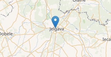 Mapa Jelgava
