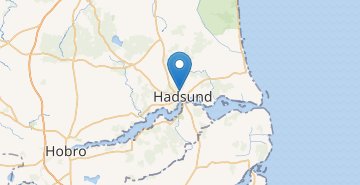 Zemljevid Hadsund