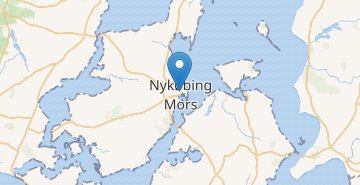 Zemljevid Nykøbing Mors