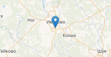 Mapa Ivanovo
