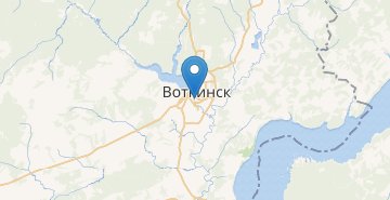 Мапа Воткінськ