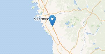 Mapa Varberg