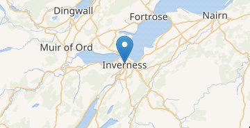 Mapa Inverness