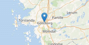 Mapa Göteborg