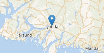 Karte Lyungdal