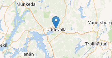 Карта Уддевалла