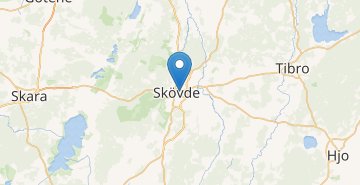 Карта Skövde