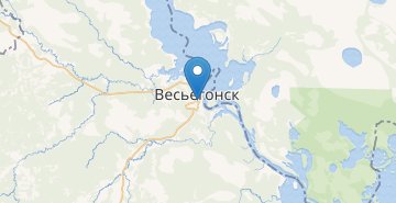 Map Vesyegonsk