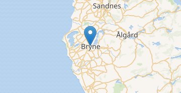 地図 Bryune