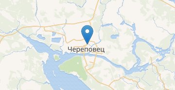 Карта Череповец