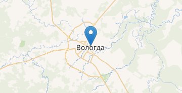 地图 Vologda