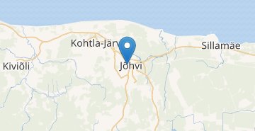 Mapa Johvi
