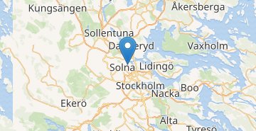 Χάρτης Solna