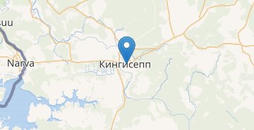 Mapa Kingisepp