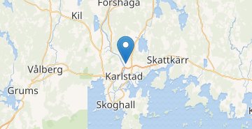 Mapa Karlstad