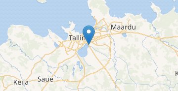 Map Tallinn airport