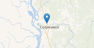 Мапа Солікамськ