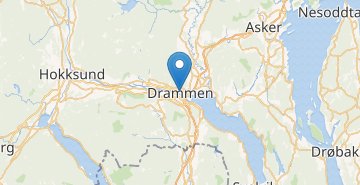 地图 Drammen