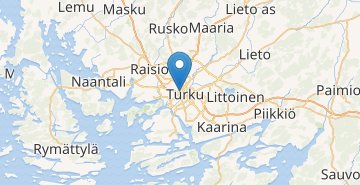Карта Turku