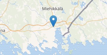 Karte Virolahti