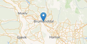 Kaart Brumundal