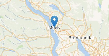 Mapa Moelv
