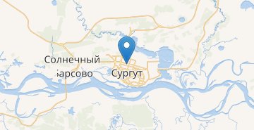 Карта Сургут