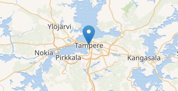 Mapa Tampere