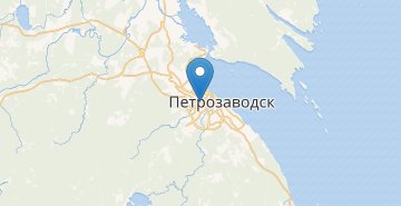Mapa Petrozavodsk