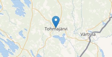 Térkép Tohmajärvi