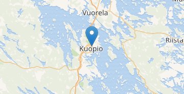 Карта Куопио