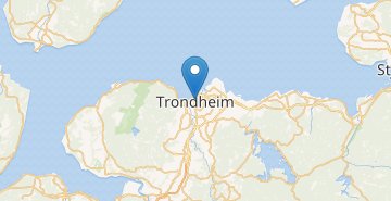 Mapa Tronheym